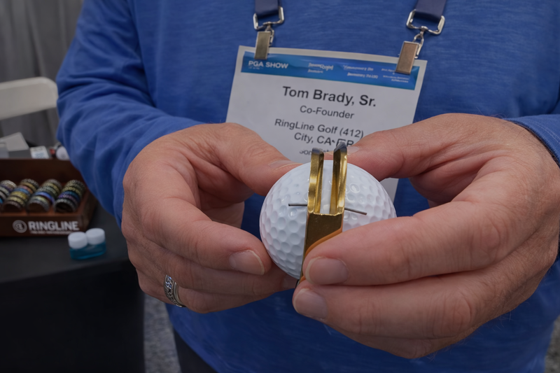 Tom Brady Sr. Debuts the RingLine Ball Marker at the PGA and Why Ball Marking Is Getting More Attention