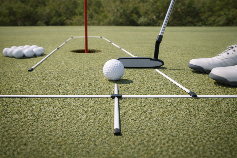Building a Golf Practice Routine That Fixes Alignment Issues