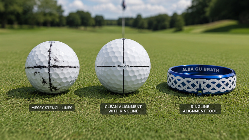 Golf Ball Stencil Tool vs Alignment Rings: Which Creates Cleaner Results?