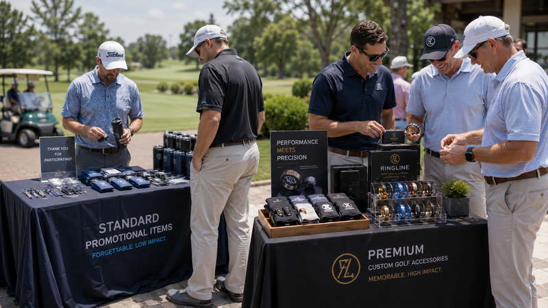 Why Custom Logo Golf Accessories Outperform Generic Event Merchandise